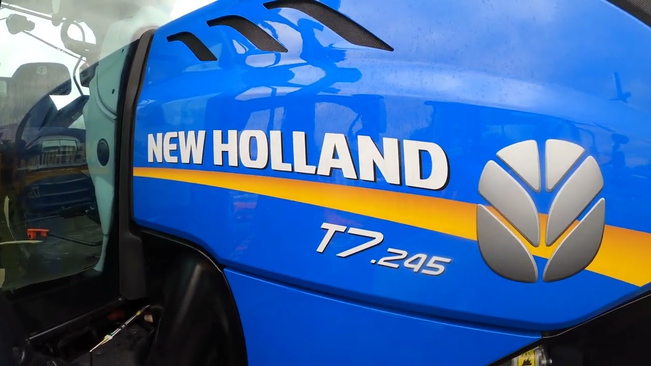 2025 New Holland T7.245 Autocommand 6.7 Litre 6-Cyl Diesel Tractor (200 / 245 HP) RVT at Shropshire