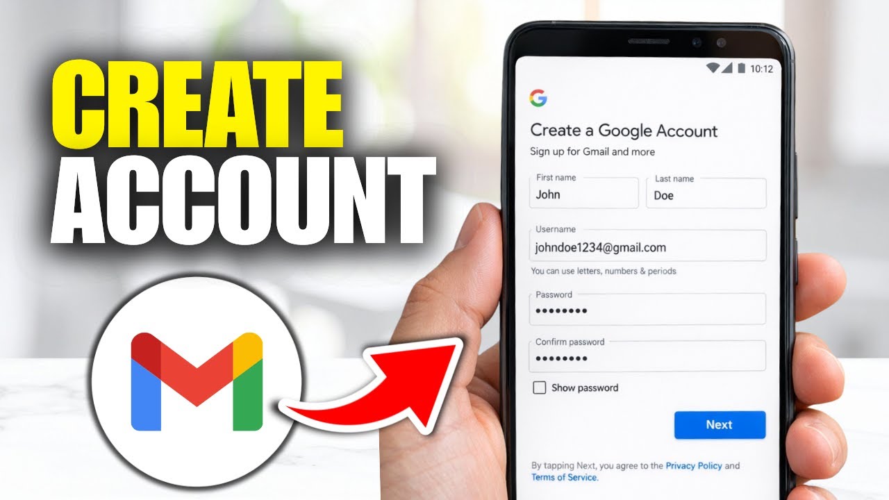 How To Create Gmail Account On Android Phone (Full Guide)
