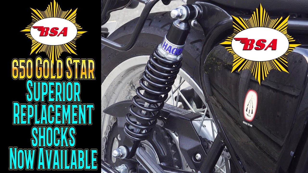 🚨FINALLY! The HAGON 2820 Shock Absorber Range is available for the BSA Gold Star!