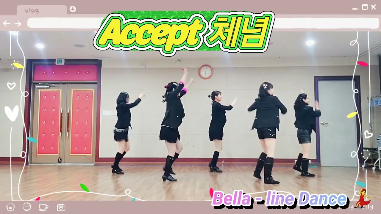 #Accept (체념) Line Dance l Beginner l 체념 라인댄스 l