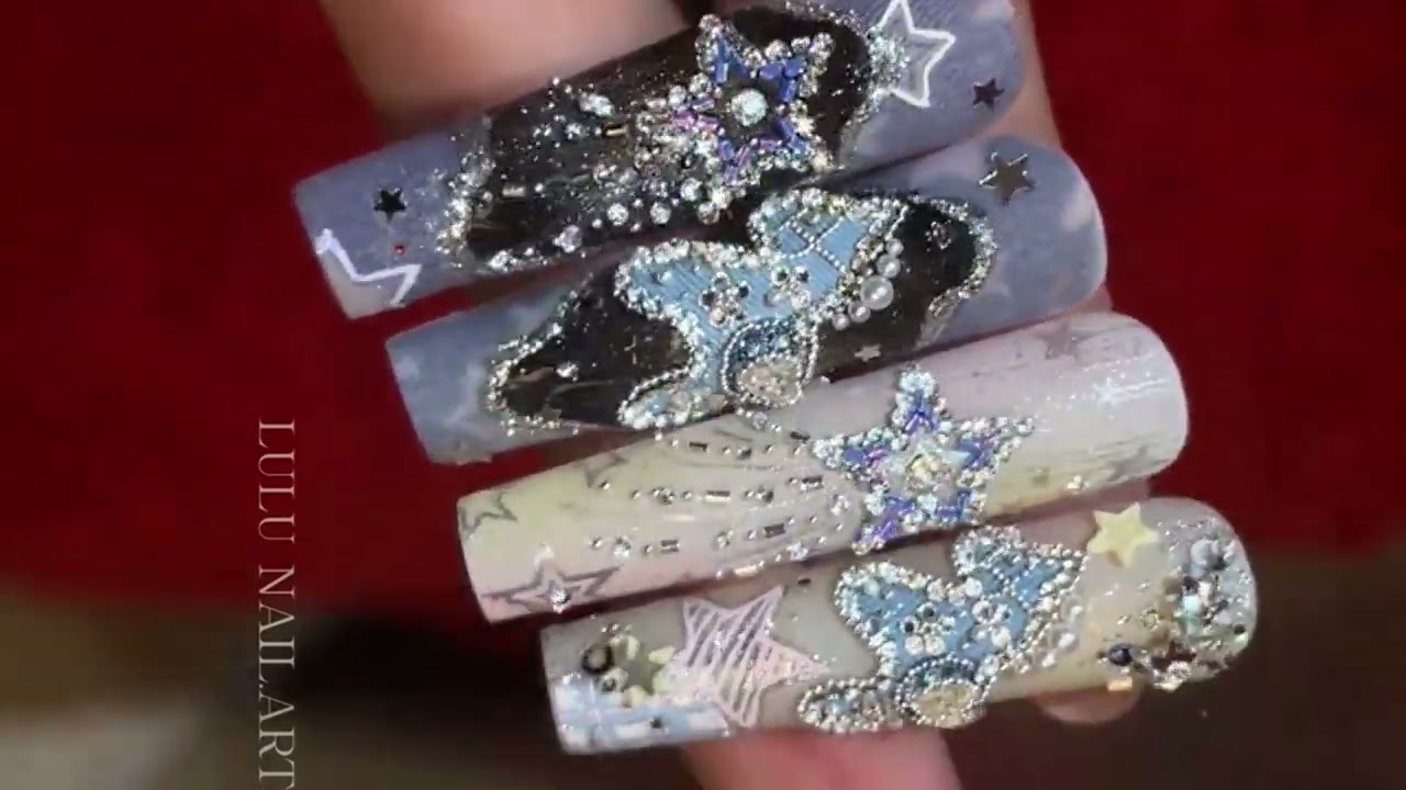 Easy DIY Firework Nail Art at Home | Day 120