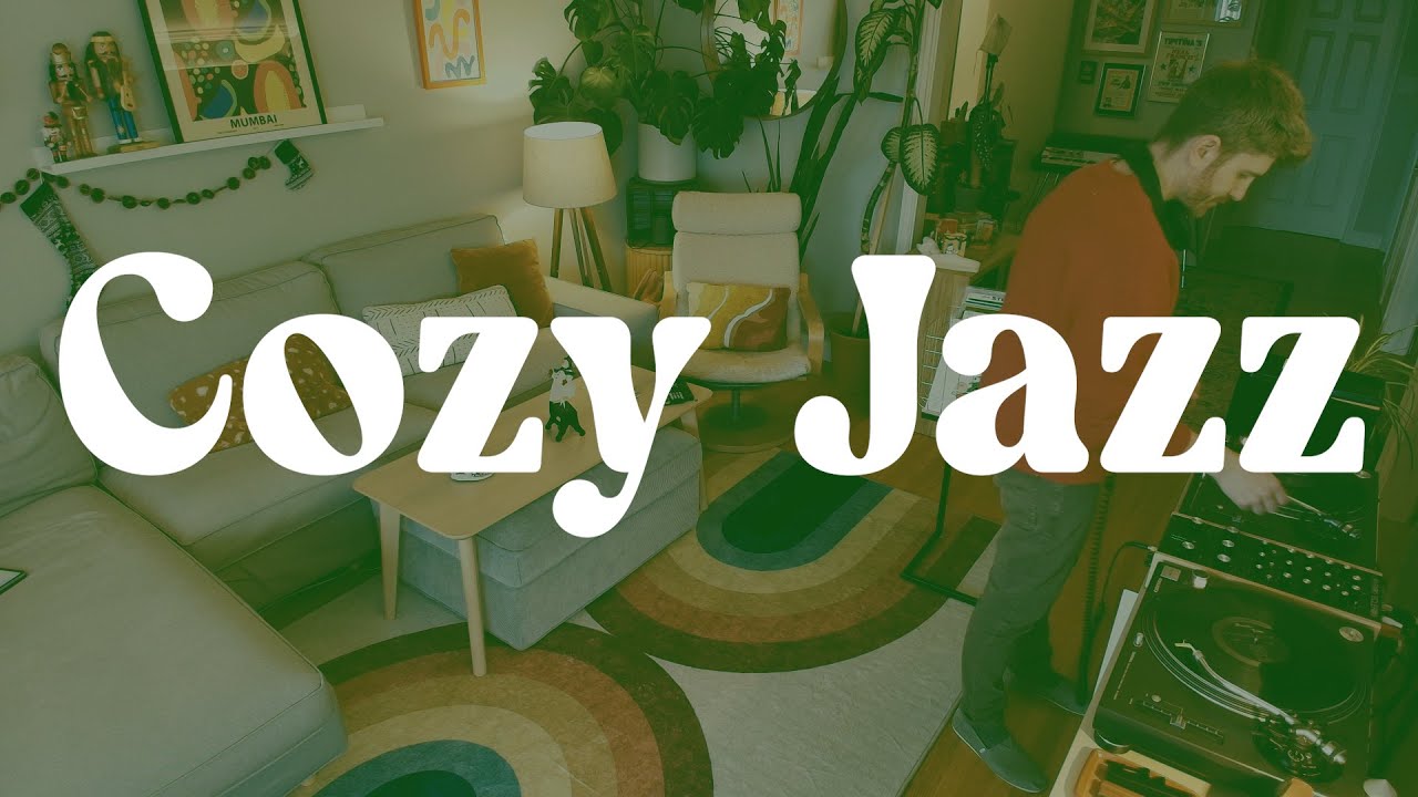 Cozy Jazz Vinyl Mix // Christmas, Holiday Vibes // 1-hour