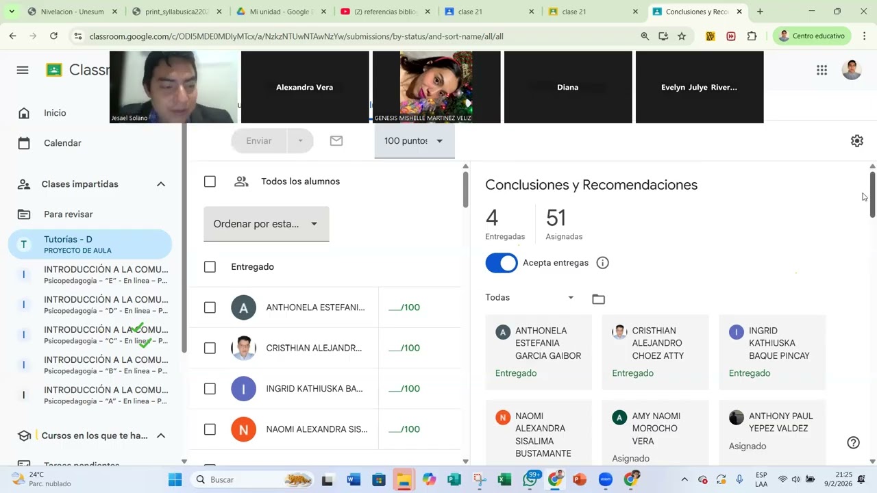 TUTORÍAS BIBLIOGRAFIA - ENTREGA FINAL