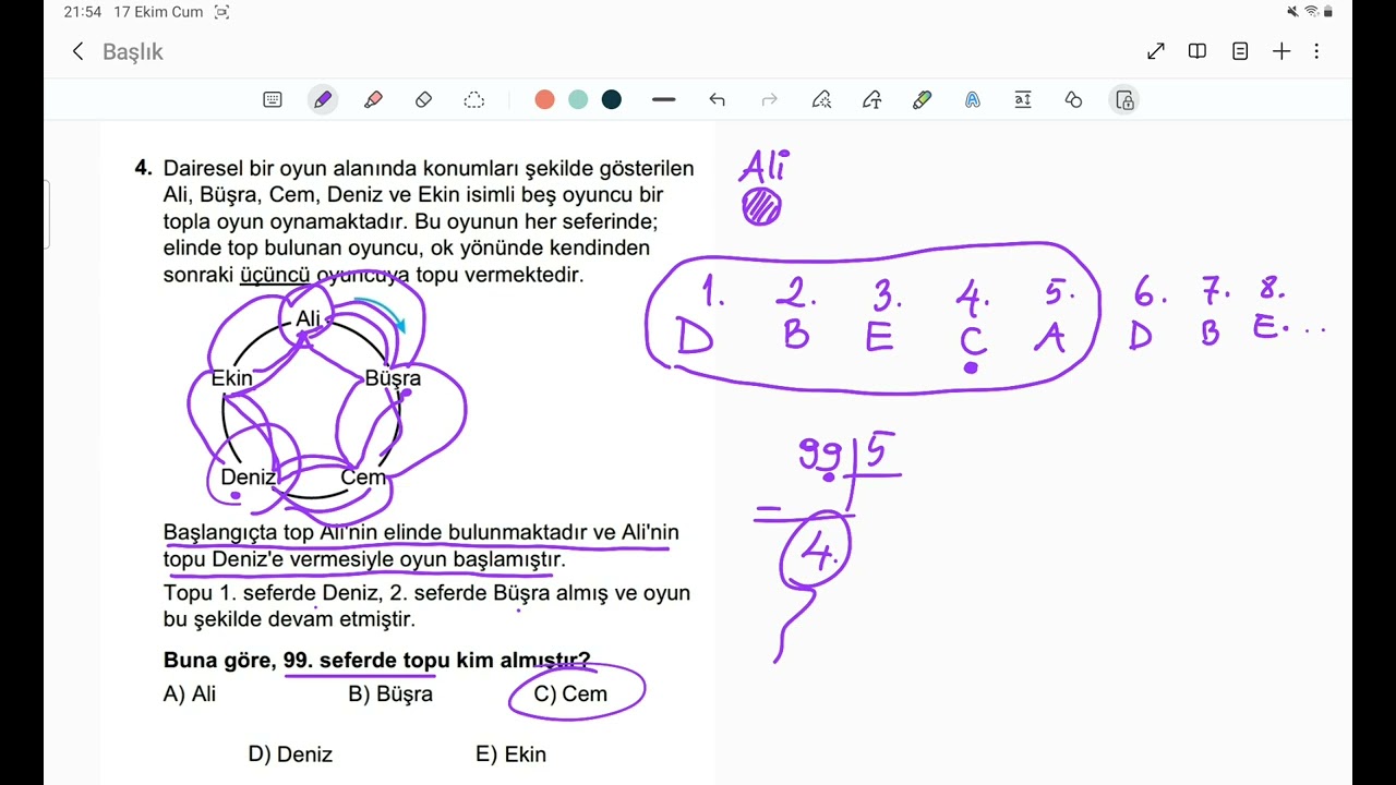 PERİYOT./GRAFİK/TRİGONOMETRİ 