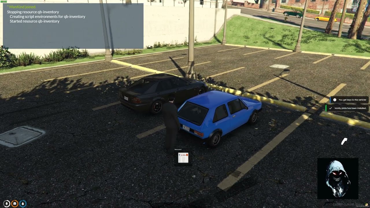 [QB-Core] Vanity Plate / Fake Plate Script