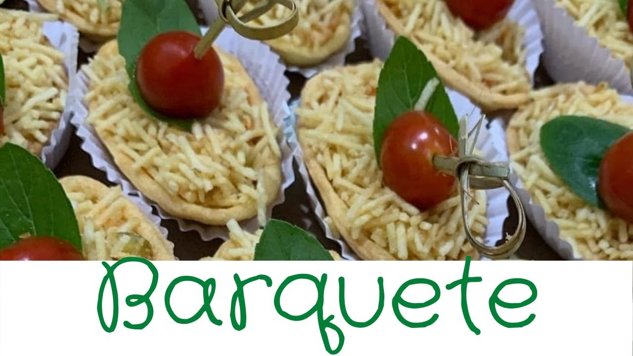 Salgados Finos | Barquete de Frango |  Mariaemarias