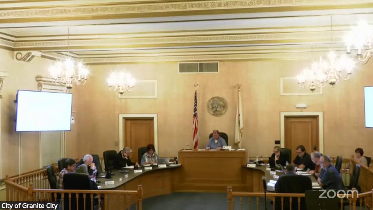 City of Granite City's Zoom Meeting