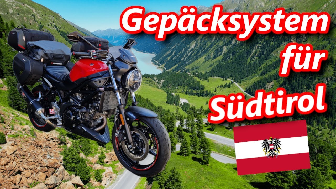 🇦🇹 Alpentour Gepäcksystem SV650 wird zur mini GS | 2024 Österreich Tirol #01