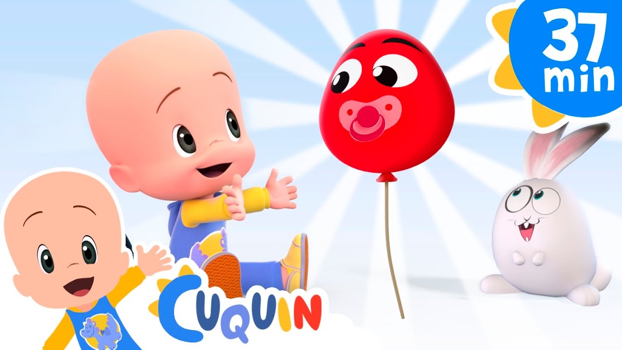 Balões bebês coloridos - episódios e rimas infantis de Cleo e Cuquin