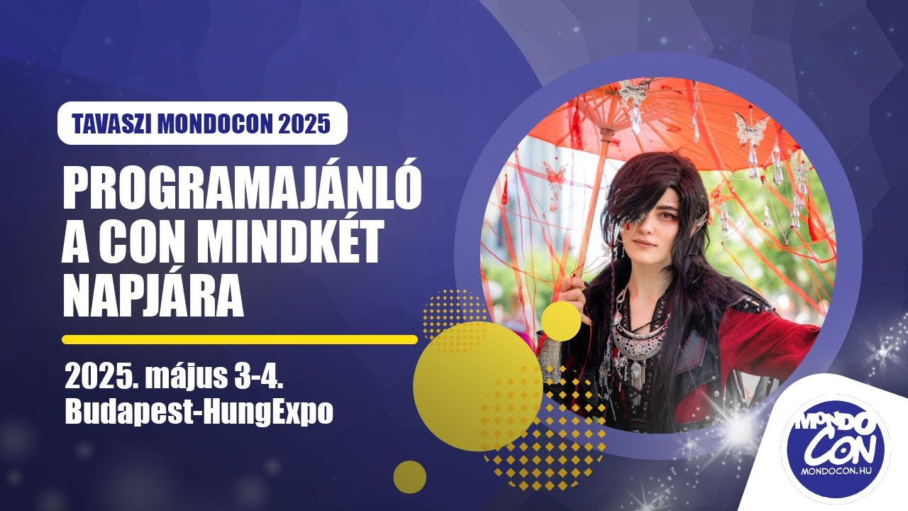 Programajánló - Tavaszi MondoCon 2025