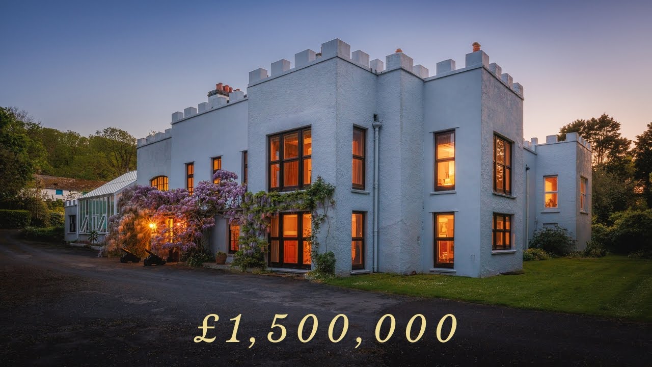 Stunning waterside estate surrounded by mature gardens and woodland