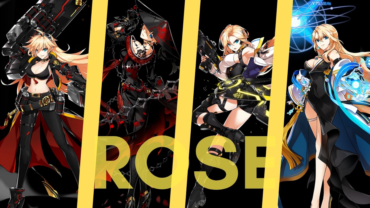 [Elsword] 로제 비전서(A) 스킬 모음