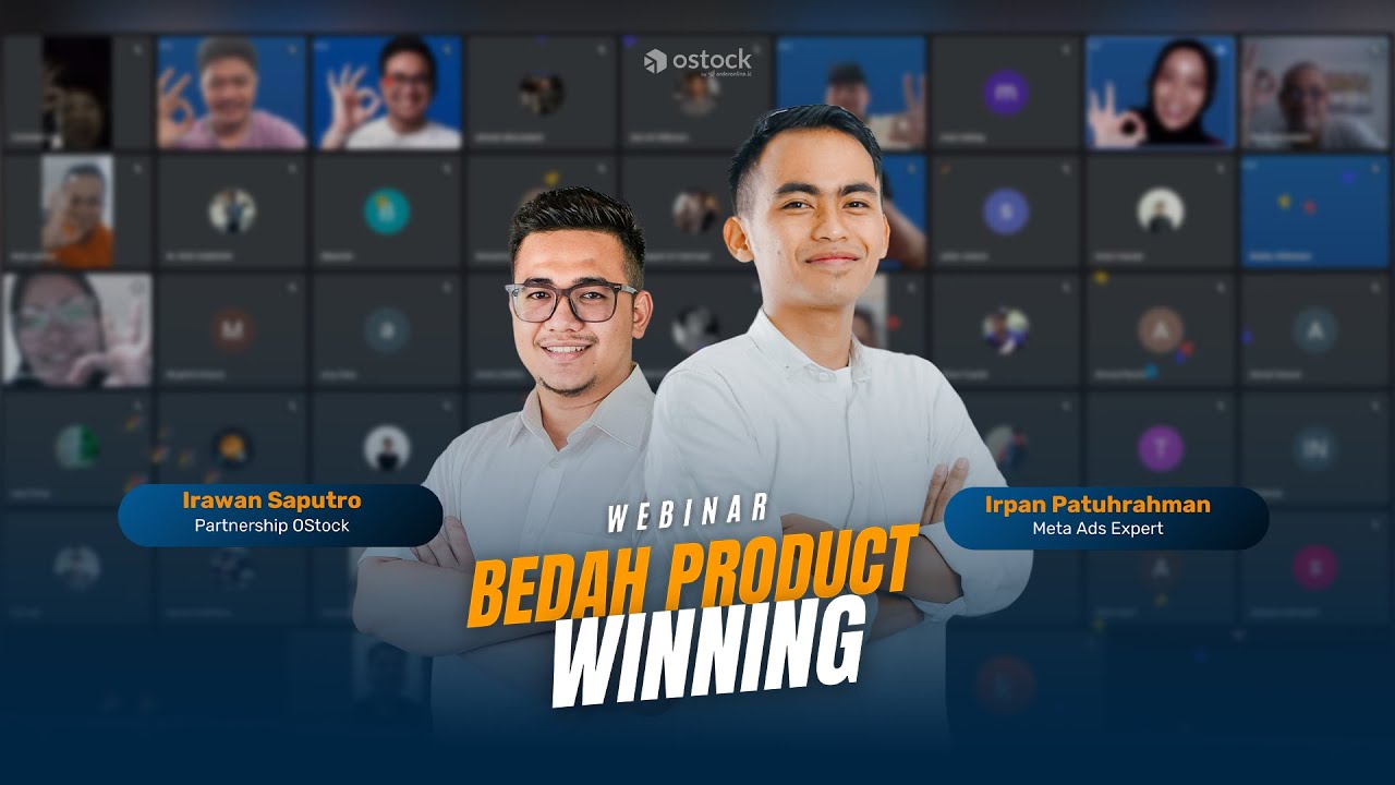 WEBINAR BEDAH PRODUCT WINNING - OSTOCK