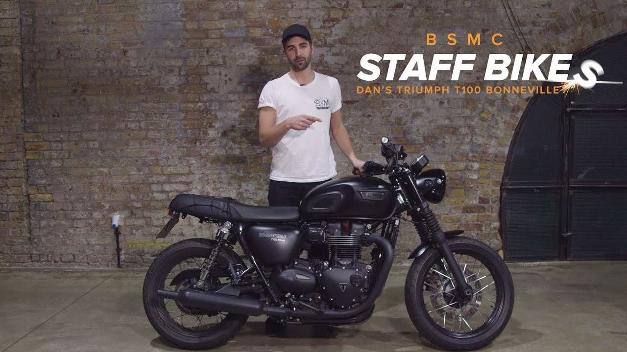 Staff Bikes: Dan's Triumph T100 Bonneville