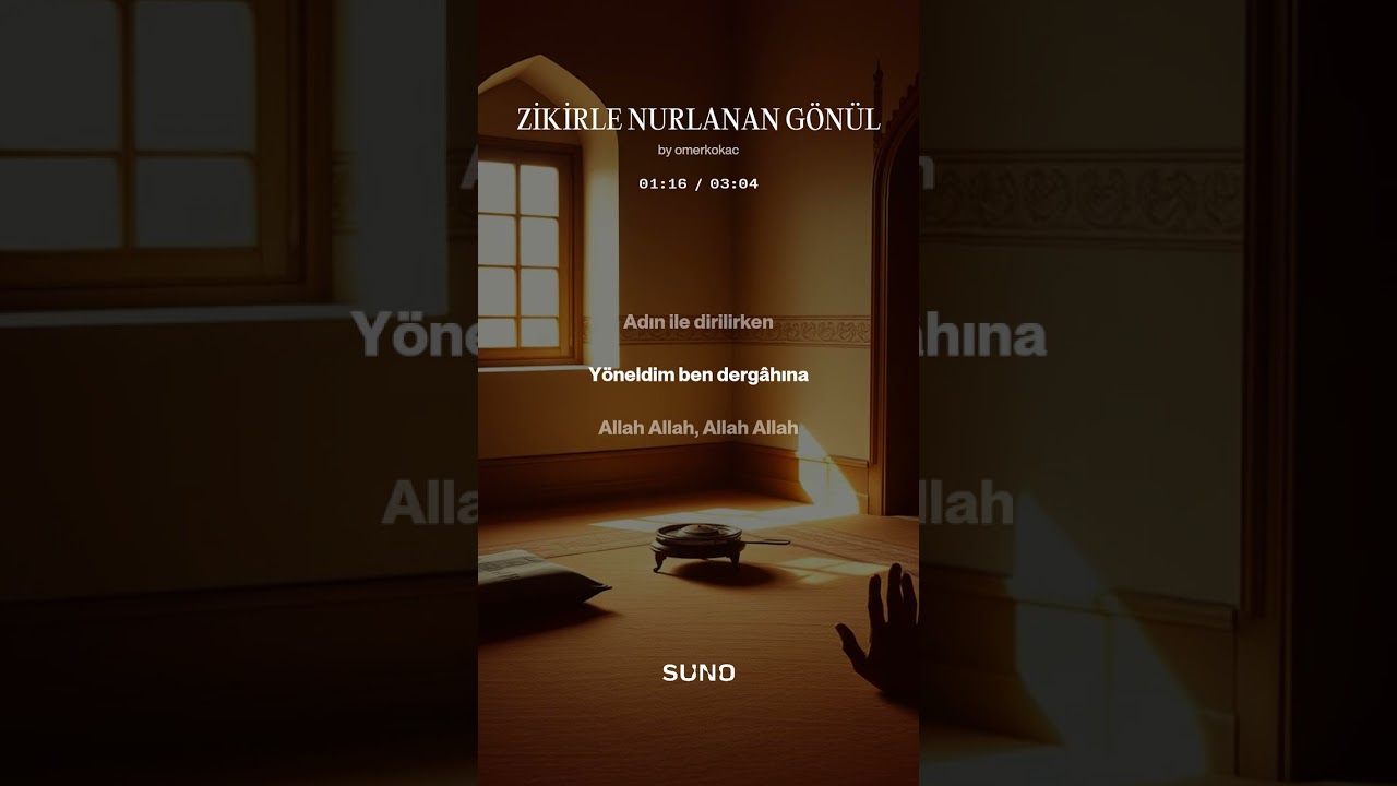 Kalbi Nurlandıran Allah Allah Zikri ✨