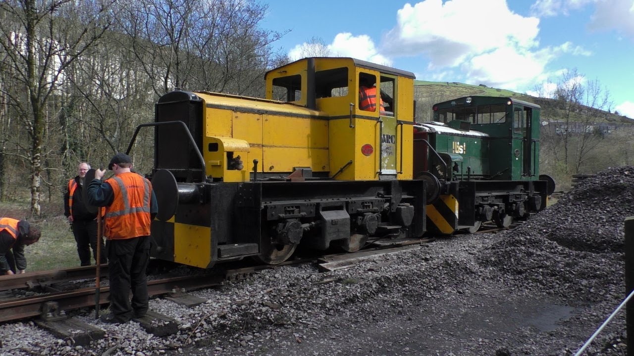Garw Valley Railway Double Headed train April 1st 2023