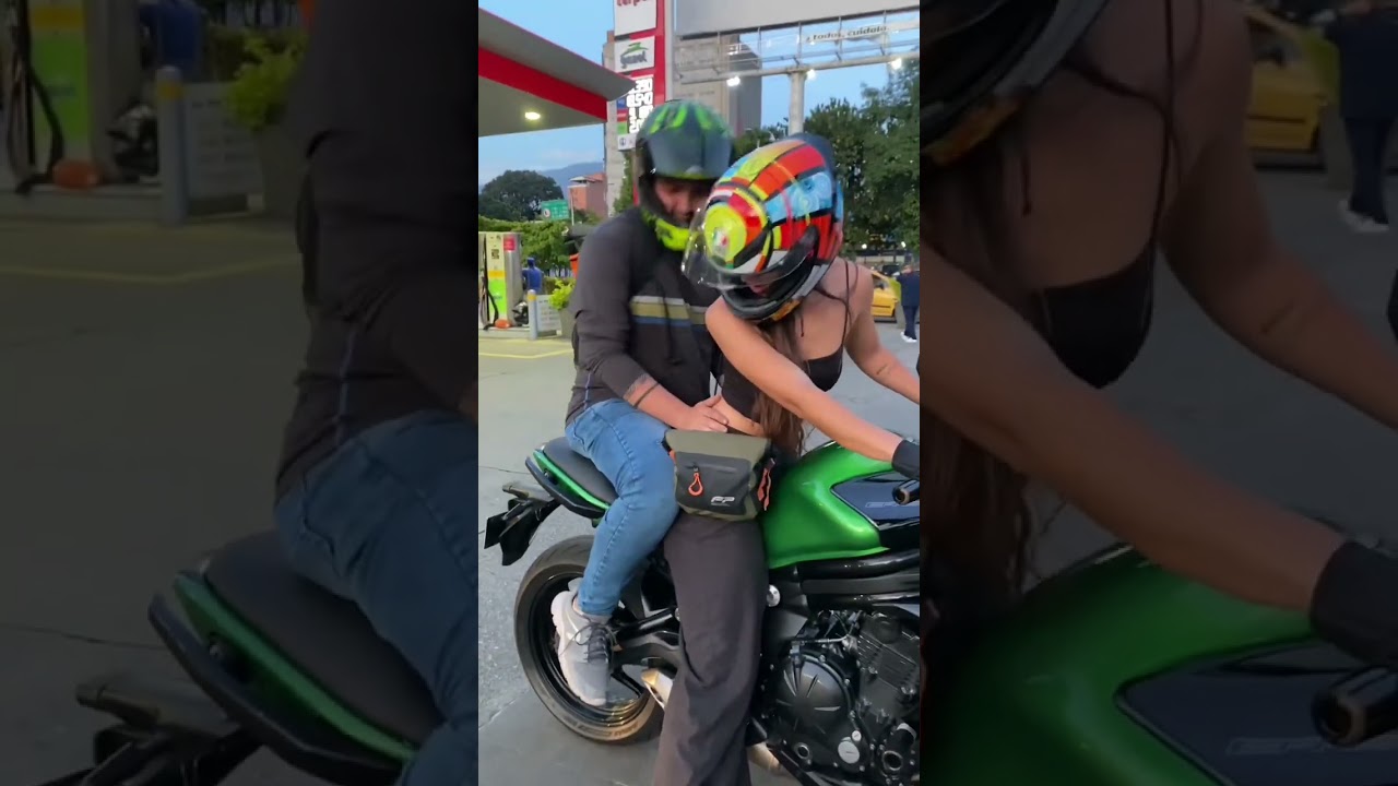 Cuando el copiloto me ensucia el sill&iacute;n 👀😅 #humor #eli #motos