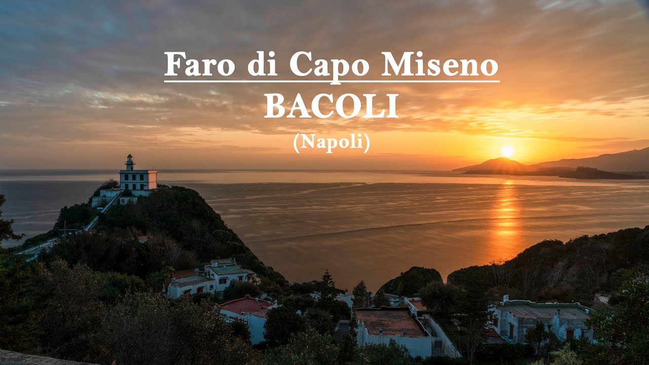 Faro di Capo Miseno, Bacoli (Napoli). DJI MINI 5 PRO