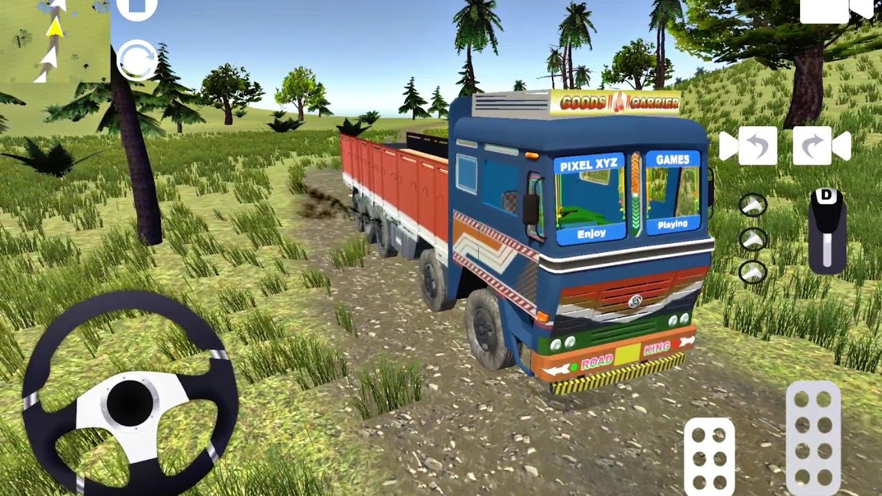 Ashok Leyland Truck Off-Road Driving - Indian Truck Simulator 3D - Truck Game Android Gameplay