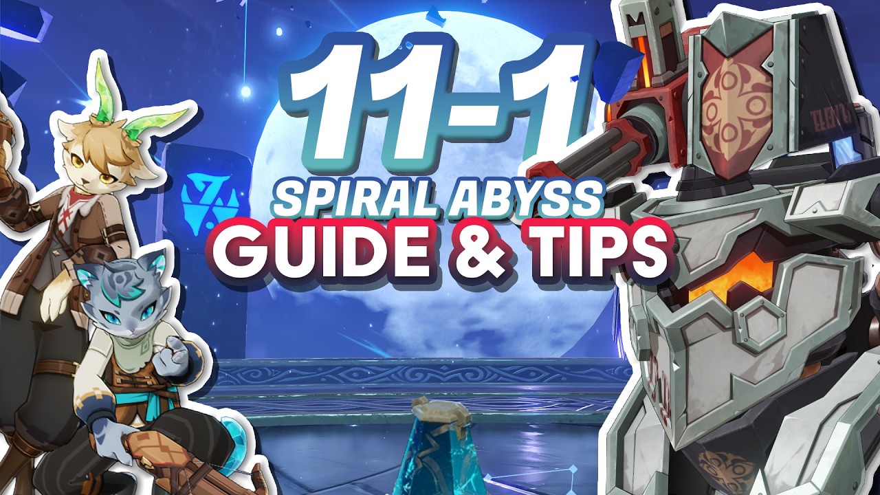 Everyone is Struggling?! Guide to 11-1 Spiral Abyss | Genshin Impact