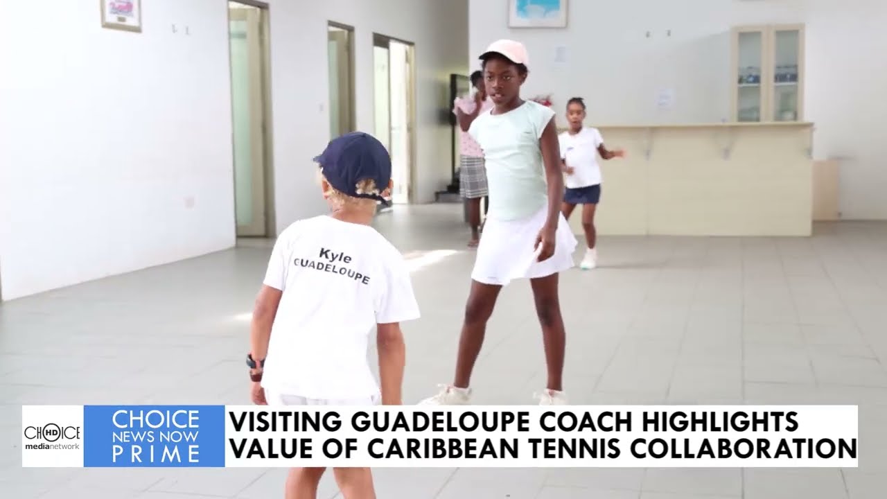 VISITING GUADELOUPE COACH HIGHLIGHTS VALUE OF CARIBBEAN TENNIS COLLABORATION