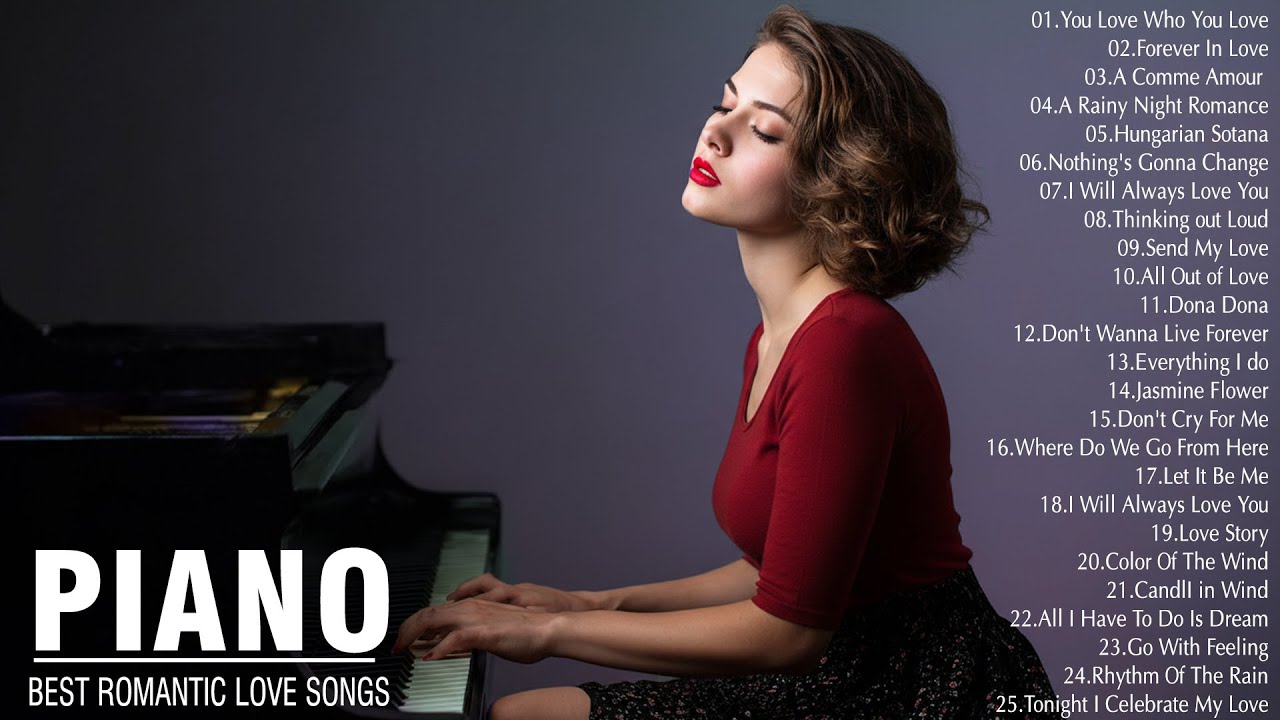 Greatest 200 Beautiful Romantic Piano Love Songs Of All Time - Sweet Love Songs That Make You Cry