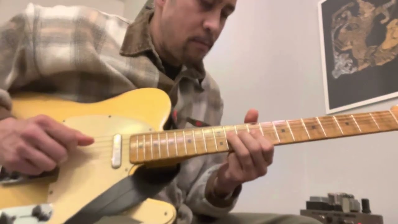 Danocaster with Ron Ellis JL set