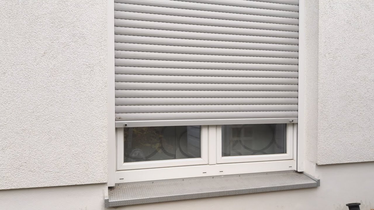 Rolladen quietschen beseitigen - Anleitung