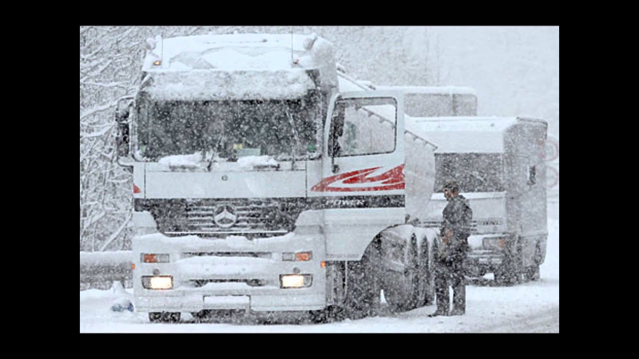 Schnee Schnee...Truckers Winter 2013.