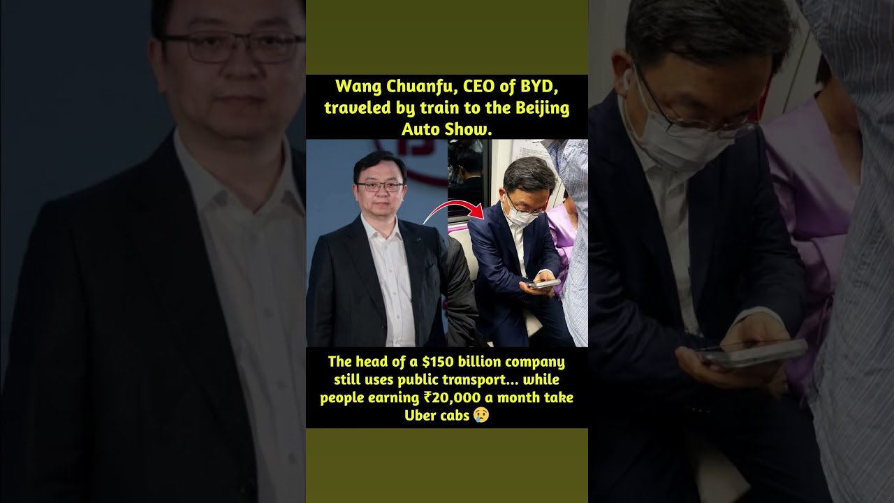 Wang Chuanfu, the billionaire founder and CEO of the electric car giant BYD, recently surprised