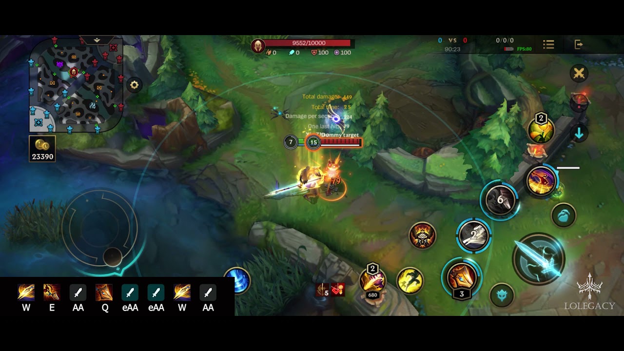 WILD RIFT - Xin Zhao Long Range Initiate Combo