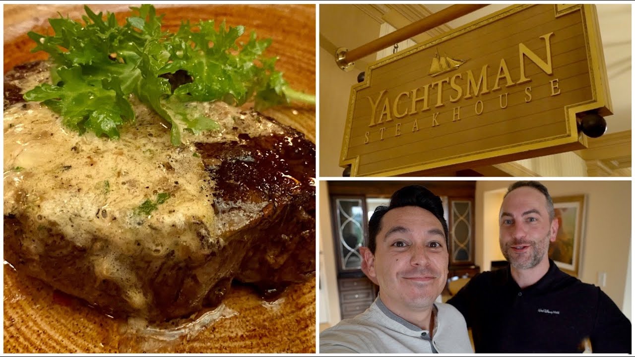 Dinner At Yachtsman Steakhouse In Disney's Yacht Club Resort | Back In Walt Disney World