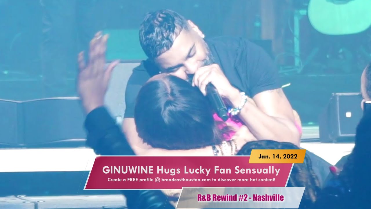 GINUWINE JUMPS IN CROWD, Makes Lap Around ENTIRE ARENA For His Fans @ R&B Rewind #2 Nashville