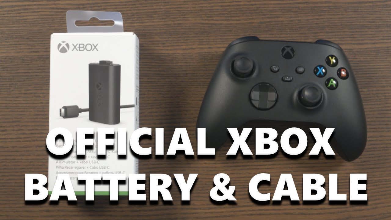 A Look at the Xbox Rechargeable Battery & USB C Cable (Play and Charge Kit)
