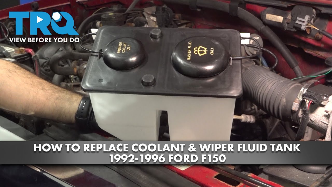 How to Replace Coolant Overflow & Washer Fluid Tank 1992-1996 Ford F-150