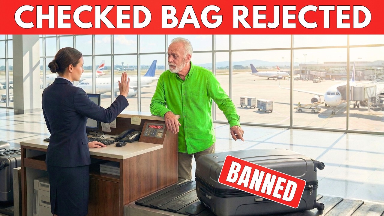 Авиакомпании изменят правила провоза зарегистрированного багажа в 2026 году – огромные ошибки, ко...