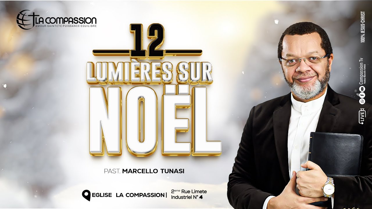 12 LUMI&Egrave;RES SUR NOEL- PAST MARCELLO TUNASI | 21 D&eacute;cembre 2025