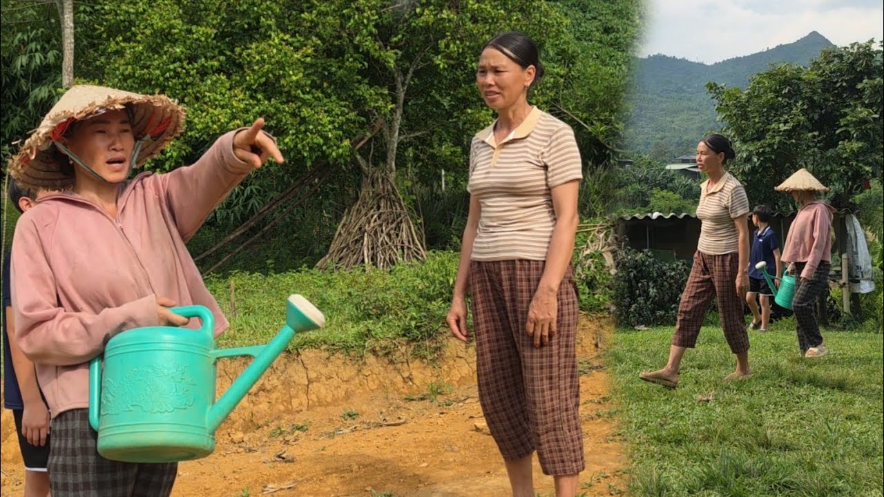 Vien and Quy work together and make new friends.