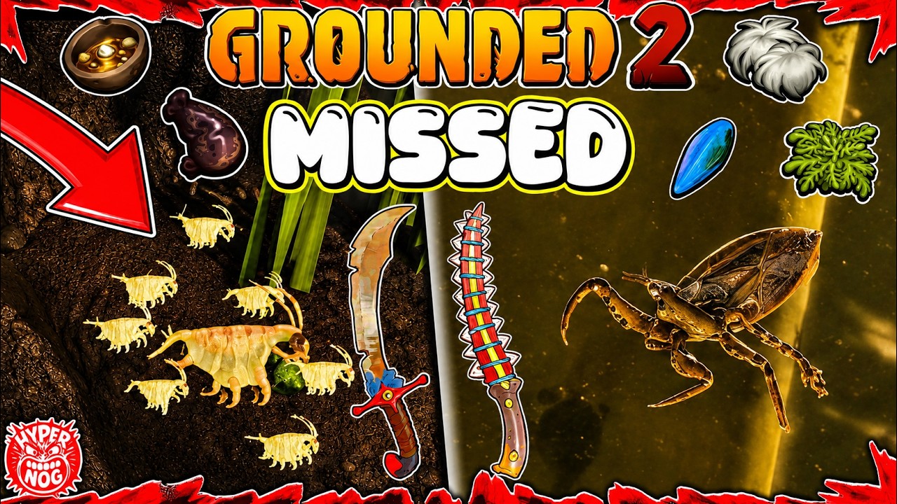 𝗚𝗥𝗢𝗨𝗡𝗗𝗘𝗗 𝟮 EVERYTHING WE MISSED! NEW Amphipod, TOE BITER Spotted, Merteen Archetype + EVEN MORE!
