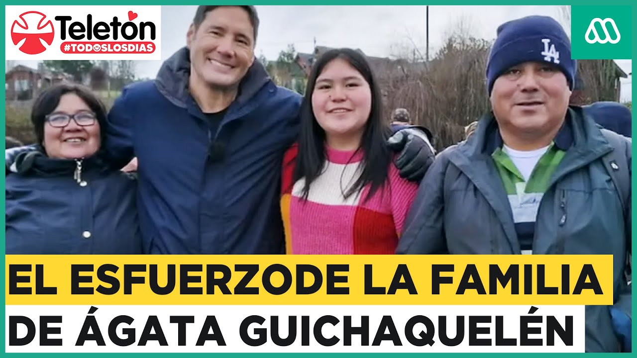 Teletón 2023 | El esfuerzo de la familia de Ágata Guichaquelén