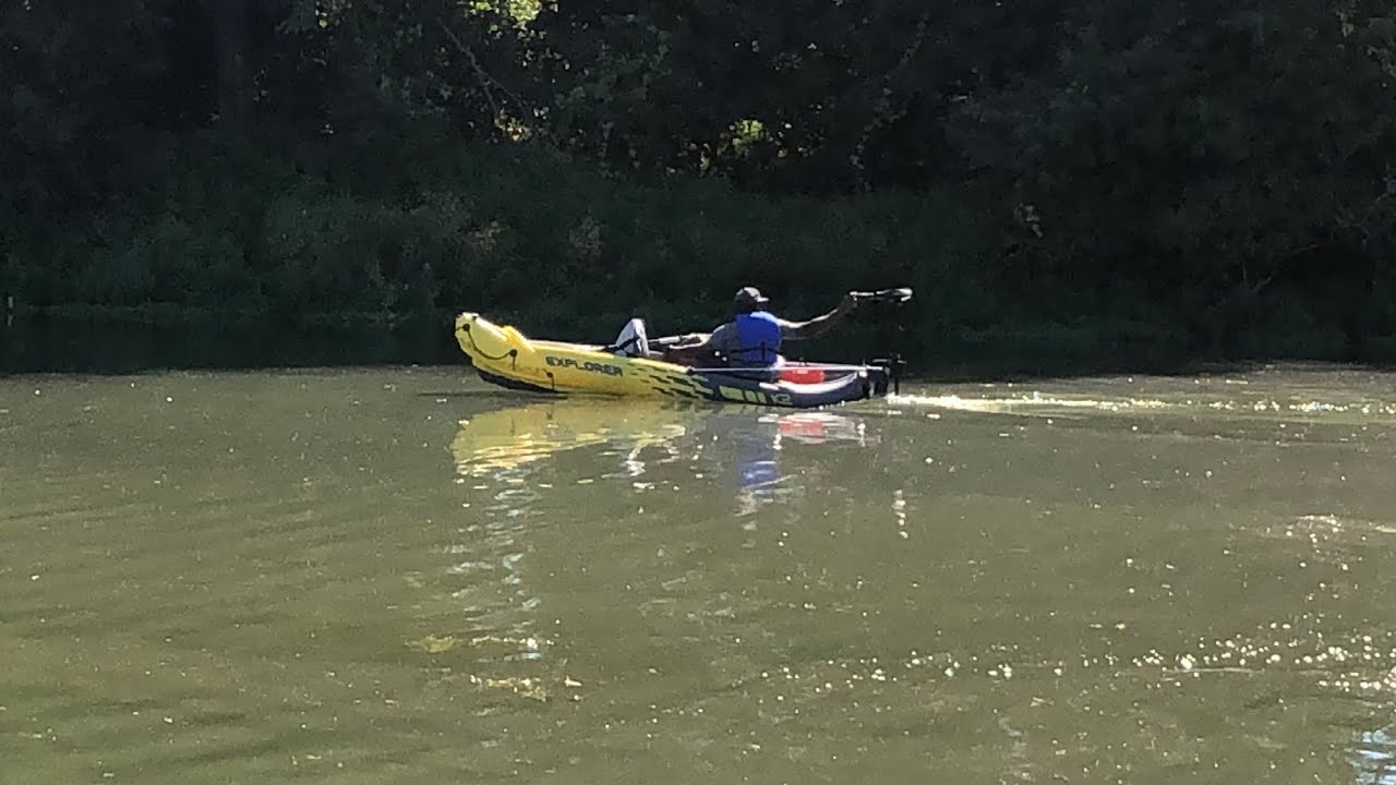 Electric Intex Explorer K2 Kayak