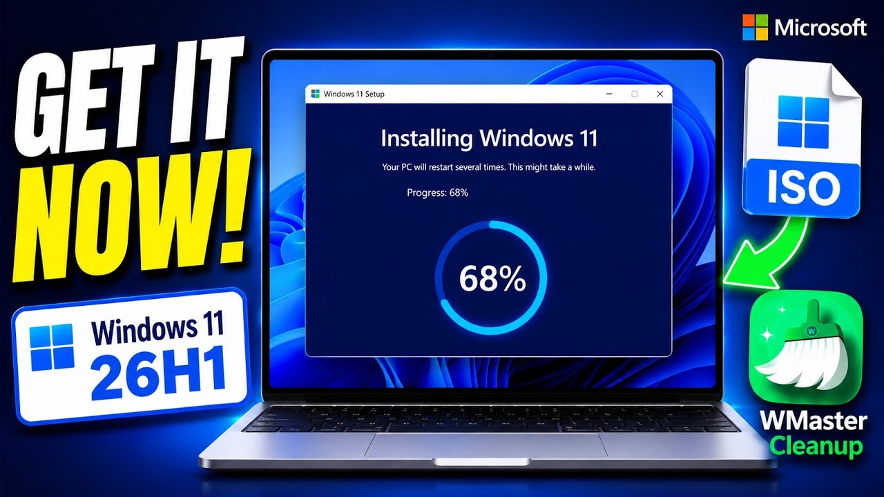 How to Download Windows 11 26H1 ISO & Install (Official Method) | Easy Step-by-Step Guide