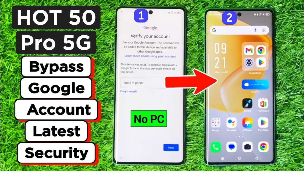Infinix Hot 50 Pro | Hot 50 Pro Plus FRP Bypass Without PC Latest Security 🔥