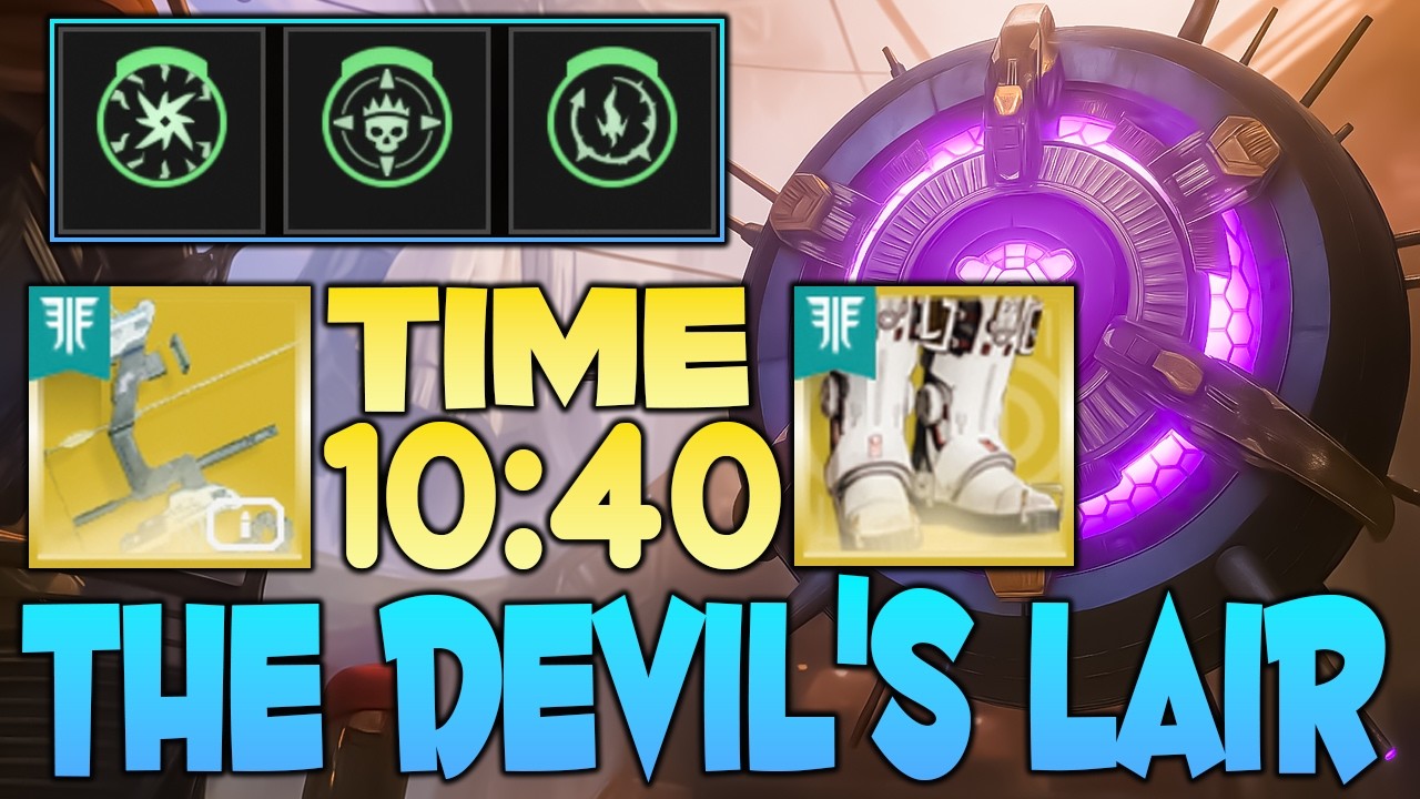Solo Flawless Ultimate The Devil's Lair | Arc Warlock Geomag Stabilizers Build! Destiny 2 Renegades