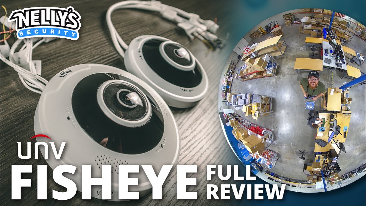 Uniview 360&deg; Fisheye IP Security Cameras FULL REVIEW (IPC868ER-VF18-B & IPC815SR-DVPF14)