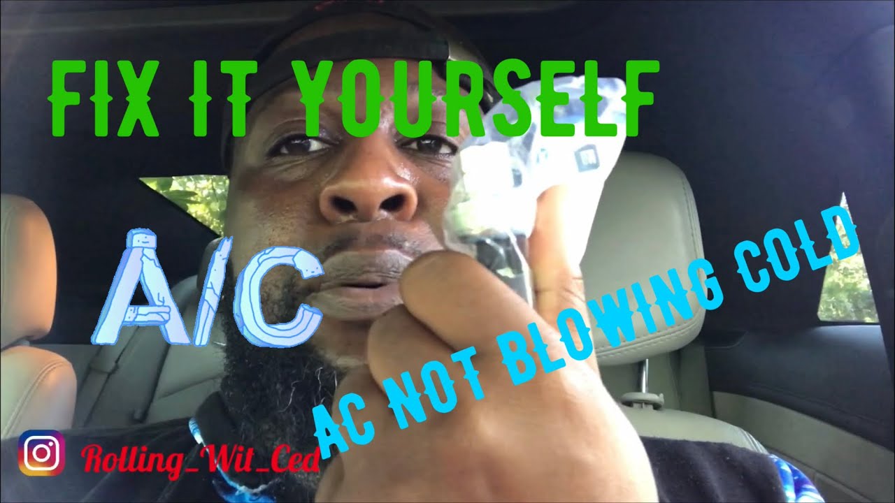 DIY AC HIGH PRESSURE SWITCH SENSOR ON 2012 CADILLAC CTS COUPE |  AC NOT BLOWING COLD | EASY FIX