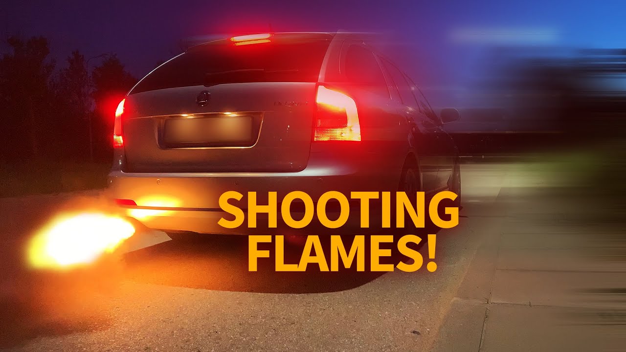 Skoda Octavia VRS 2.0TSI SHOOTING FLAMES & LAUNCH CONTROL