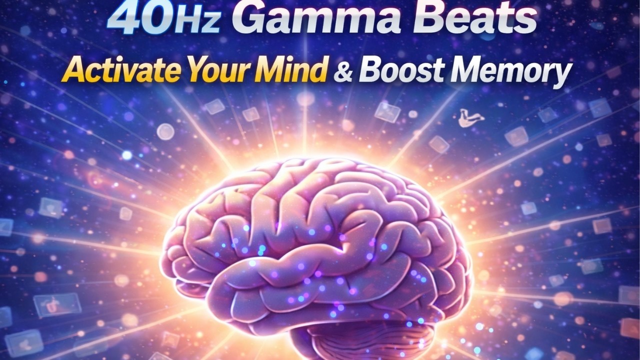 40Hz Gamma Beats | Activate Your Mind & Boost Memory