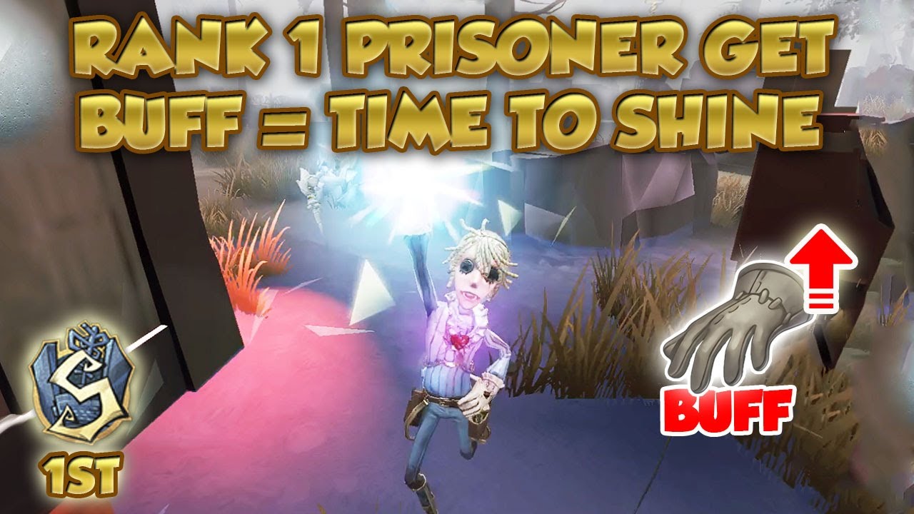 #41 Rank 1 Prisoner Uncatchable Kite After Getting Buff | Identity V | 第五人格 | 제5인격 |Prisoner