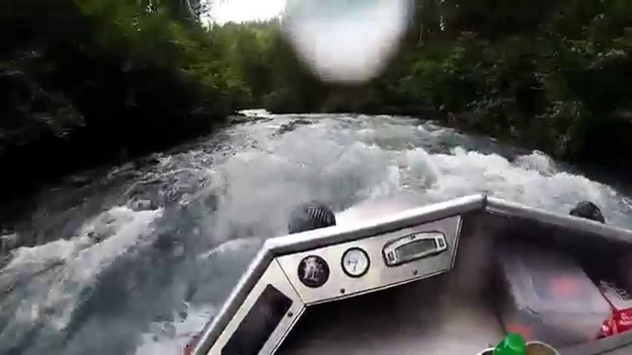 Alaska mini jet boat river run